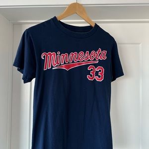 Minnesota Twins T-Shirt #33 Morneau